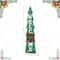 Glitzhome® 3.5ft. Wooden Welcome Christmas Tree Porch Sign